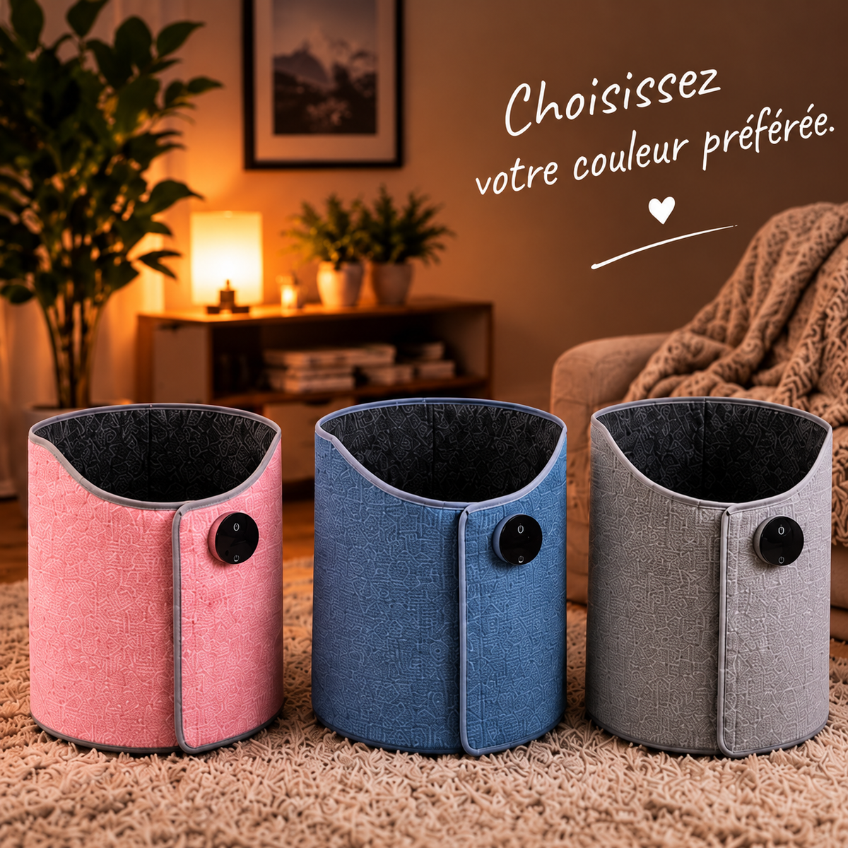 Avantages du Chauffe-Pieds